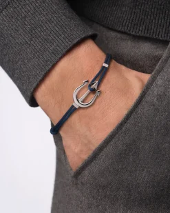 Bracelet, cord, stainless steel^OMEGA Fashion