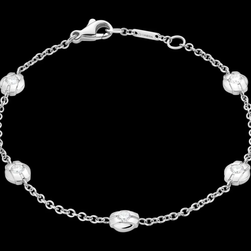 Bracelet, 18k white gold, diamonds^OMEGA Sale