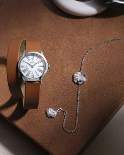 Bracelet, 18k white gold, mother‑of‑pearl^OMEGA Sale
