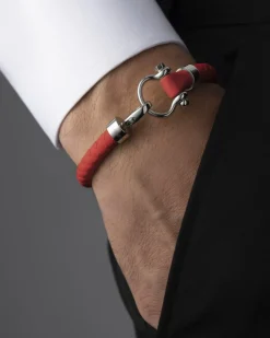 Bracelet, rubber, stainless steel^OMEGA Online