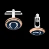 Cufflinks, 18k red gold, mother‑of‑pearl, stainless steel^OMEGA Sale