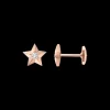 Earring, 18k red gold, diamonds^OMEGA Sale