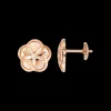 Earring, 18k red gold, mother‑of‑pearl^OMEGA Best