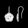 Earring, 18k white gold, mother‑of‑pearl^OMEGA Online