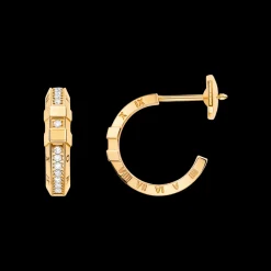 Earring, 18k yellow gold, diamonds^OMEGA Hot