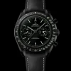 44.25 mm, black ceramic on leather strap^OMEGA Hot