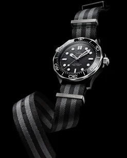 43.5 mm, black ceramic on NATO strap^OMEGA Sale