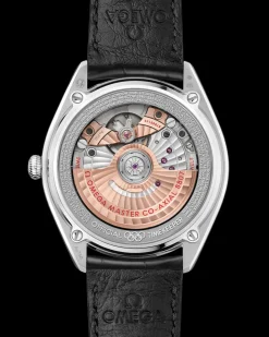 39.5 mm, Canopus Gold™ on leather strap^OMEGA New