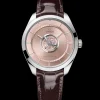 43 mm, Canopus Gold™ on leather strap^OMEGA Online