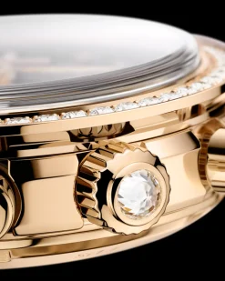 38 mm, Moonshine™ gold on alligator^OMEGA Hot