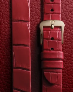 26 mm, Moonshine™ gold on alligator^OMEGA Hot