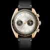 43 mm, Moonshine™ gold on leather strap^OMEGA Fashion