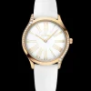 36 mm, Moonshine™ gold on rubber strap^OMEGA Outlet