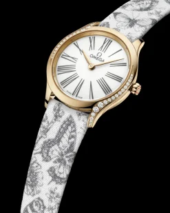 26 mm, Moonshine™ gold on toile de jouy^OMEGA Fashion