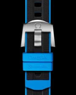 45.5 mm, O‑MEGASTEEL on rubber strap^OMEGA Discount