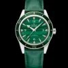 41 mm, platinum on leather strap^OMEGA Discount