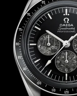 42 mm, platinum on leather strap^OMEGA Clearance