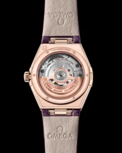 29 mm, Sedna™ gold on alligator^OMEGA Online