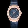 29 mm, Sedna™ gold on leather strap^OMEGA Best
