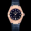 29 mm, Sedna™ gold on leather strap^OMEGA Fashion