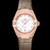 29 mm, Sedna™ gold on leather strap^OMEGA Hot