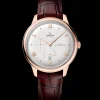 41 mm, Sedna™ gold on leather strap^OMEGA Clearance