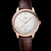 40 mm, Sedna™ gold on leather strap^OMEGA Discount