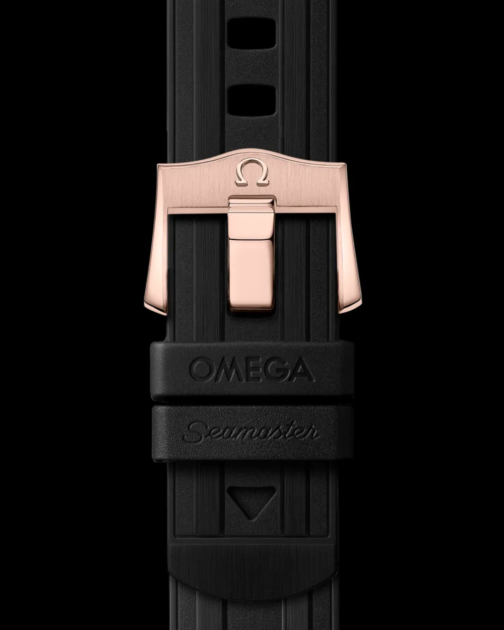 42 mm, Sedna™ gold on rubber strap^OMEGA Outlet