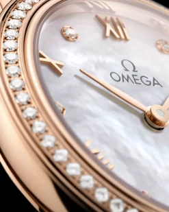 27.5 mm, Sedna™ gold on Sedna™ gold^OMEGA Fashion