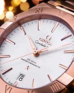 39 mm, Sedna™ gold on Sedna™ gold^OMEGA Best