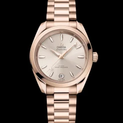 34 mm, Sedna™ gold on Sedna™ gold^OMEGA Fashion