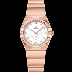 25 mm, Sedna™ gold on Sedna™ gold^OMEGA Fashion