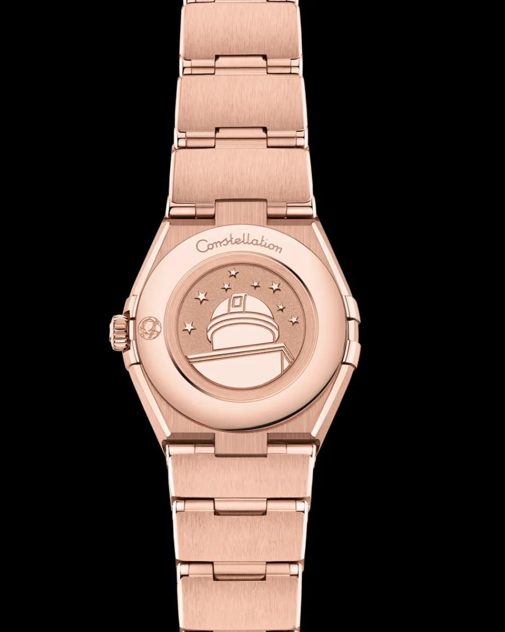 25 mm, Sedna™ gold on Sedna™ gold^OMEGA Fashion
