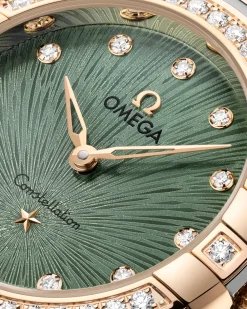 28 mm, steel ‑ Moonshine™ gold on steel ‑ Moonshine™ gold^OMEGA Sale