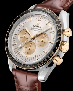 42 mm, steel ‑ Moonshine™ gold on alligator^OMEGA Clearance