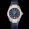 29 mm, steel ‑ Sedna™ gold on leather strap^OMEGA Discount