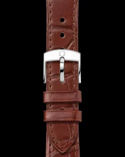 41 mm, steel ‑ Sedna™ gold on leather strap^OMEGA Discount