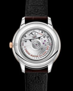 41 mm, steel ‑ Sedna™ gold on leather strap^OMEGA Clearance