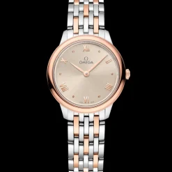 27.5 mm, steel ‑ Sedna™ gold on steel ‑ Sedna™ gold^OMEGA Hot