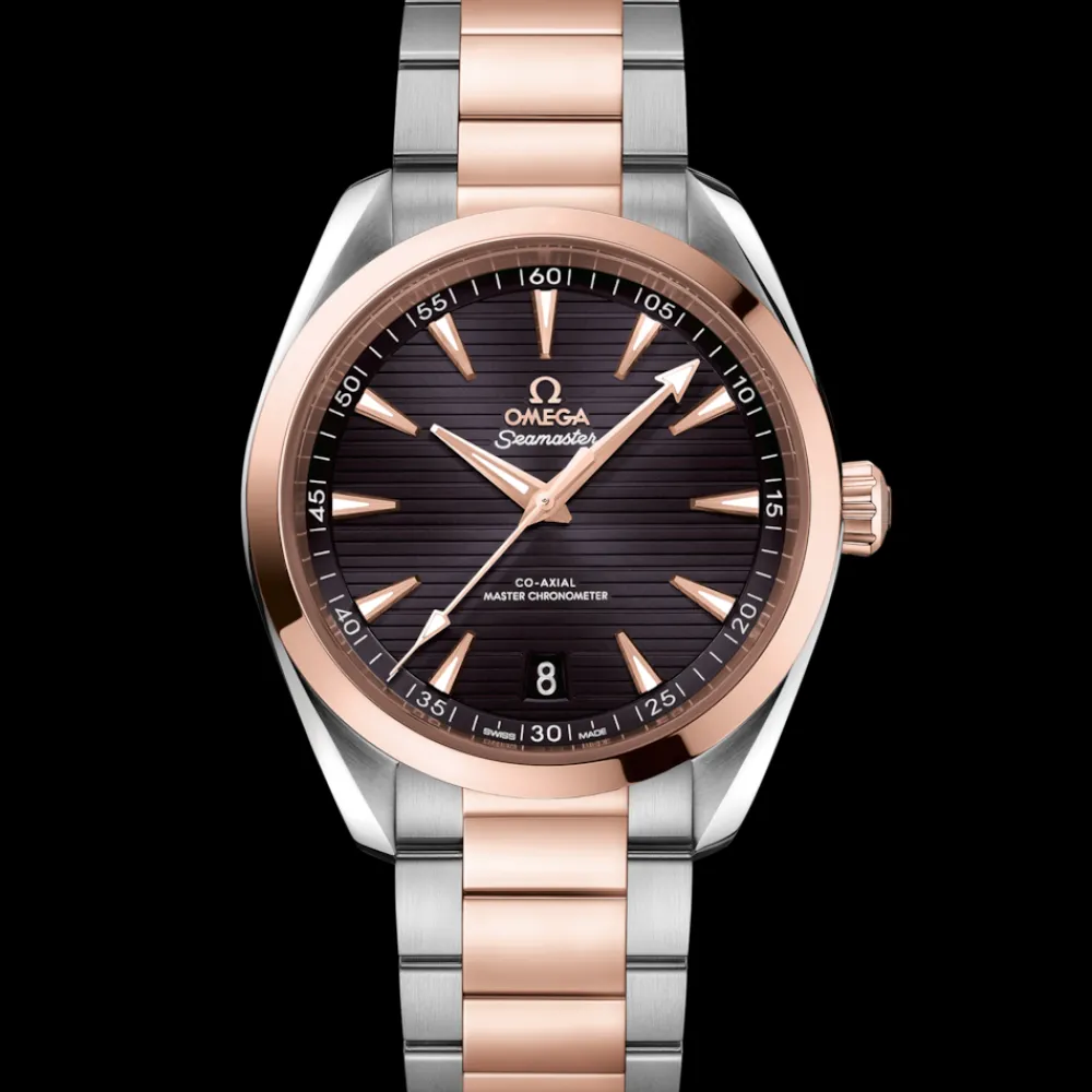 41 mm, steel ‑ Sedna™ gold on steel ‑ Sedna™ gold^OMEGA Fashion