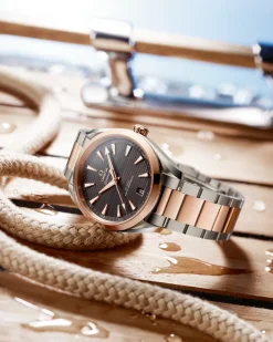 41 mm, steel ‑ Sedna™ gold on steel ‑ Sedna™ gold^OMEGA Fashion