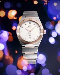 39 mm, steel ‑ Sedna™ gold on steel ‑ Sedna™ gold^OMEGA Hot