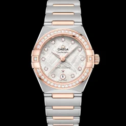 29 mm, steel ‑ Sedna™ gold on steel ‑ Sedna™ gold^OMEGA Fashion