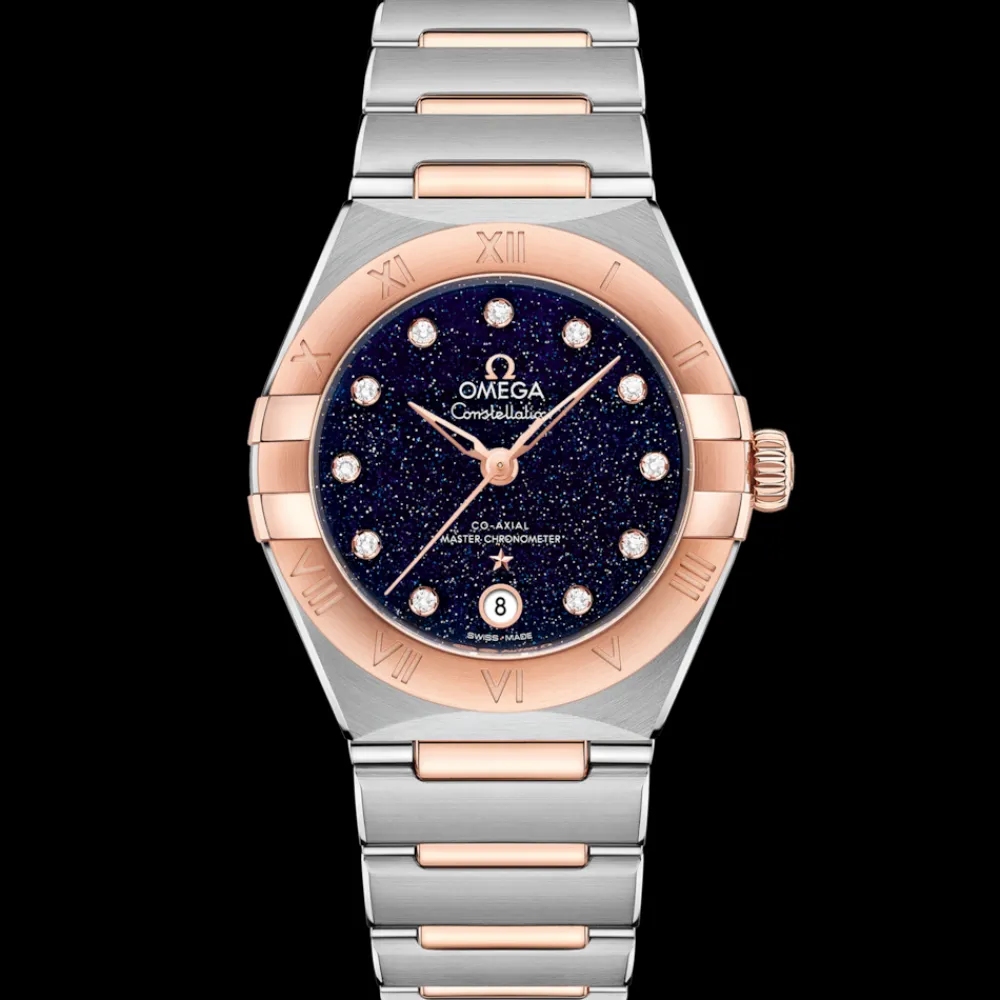 29 mm, steel ‑ Sedna™ gold on steel ‑ Sedna™ gold^OMEGA Discount