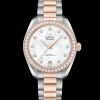34 mm, steel ‑ Sedna™ gold on steel ‑ Sedna™ gold^OMEGA Fashion