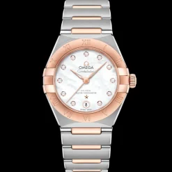 29 mm, steel ‑ Sedna™ gold on steel ‑ Sedna™ gold^OMEGA Sale
