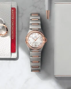29 mm, steel ‑ Sedna™ gold on steel ‑ Sedna™ gold^OMEGA Discount