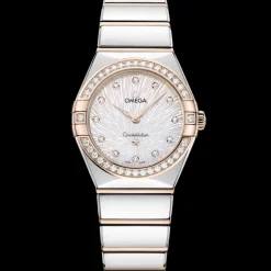 28 mm, steel ‑ Sedna™ gold on steel ‑ Sedna™ gold^OMEGA Online