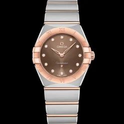 28 mm, steel ‑ Sedna™ gold on steel ‑ Sedna™ gold^OMEGA Sale