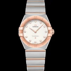 28 mm, steel ‑ Sedna™ gold on steel ‑ Sedna™ gold^OMEGA Outlet